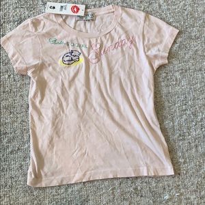 Wildfox Anti-Social Sunday Pink Tee